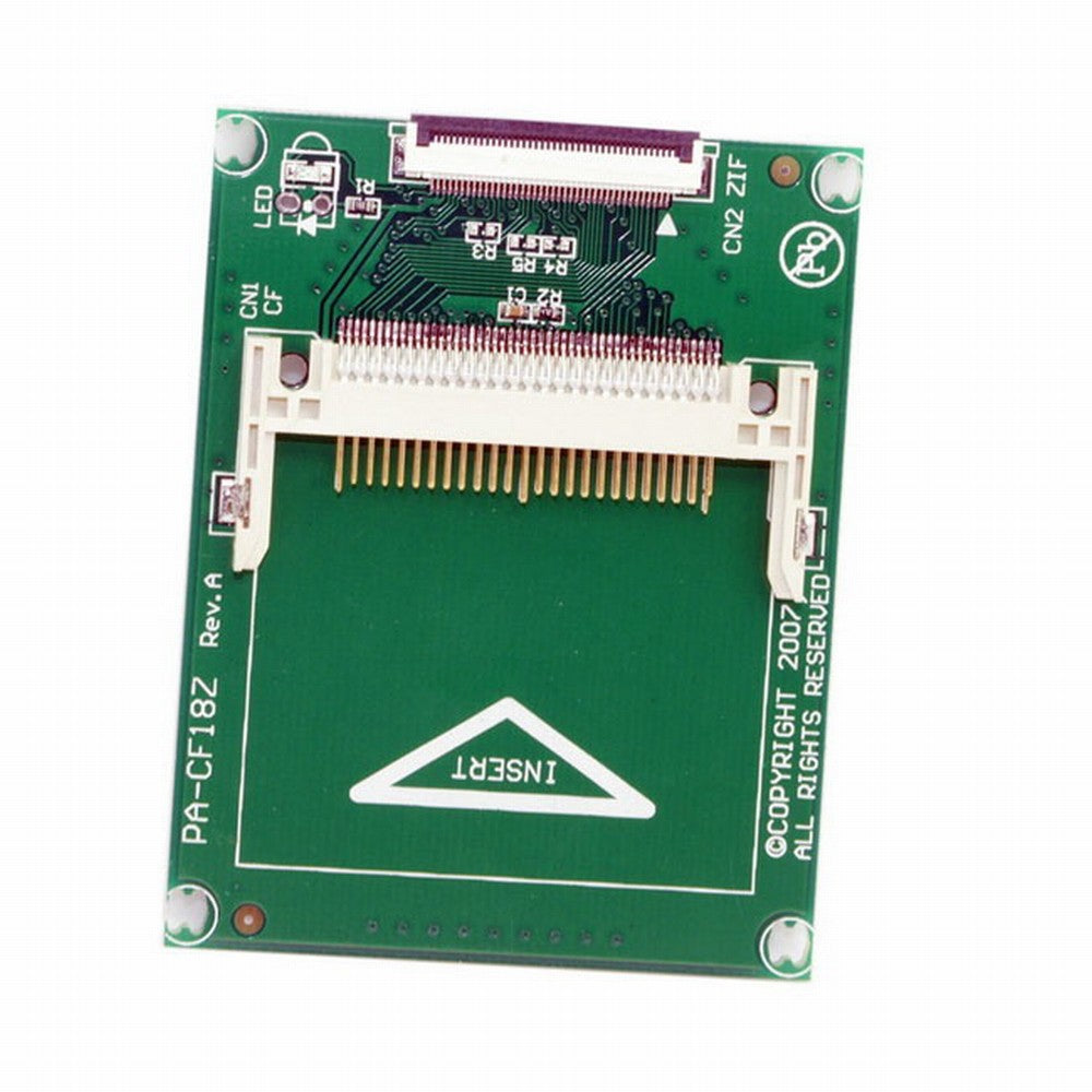 Chenyang Compact Flash CF Memory Card to 1.8" CE Ipod ZIF SSD HDD Adapter with 2 Cables EP-040