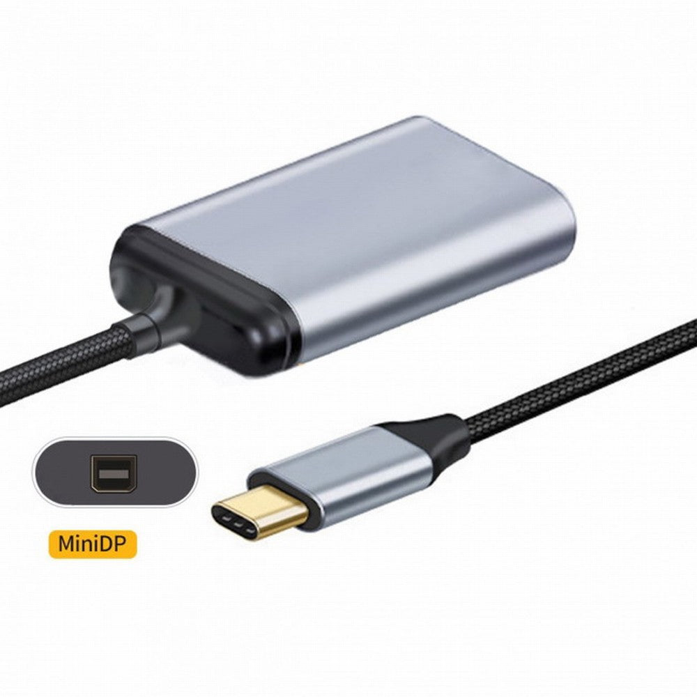 Chenyang USB-C Type C to Mini DP Displayport Cable Adapter 4K 2K 60hz for Tablet Phone Laptop UC-006-MDP