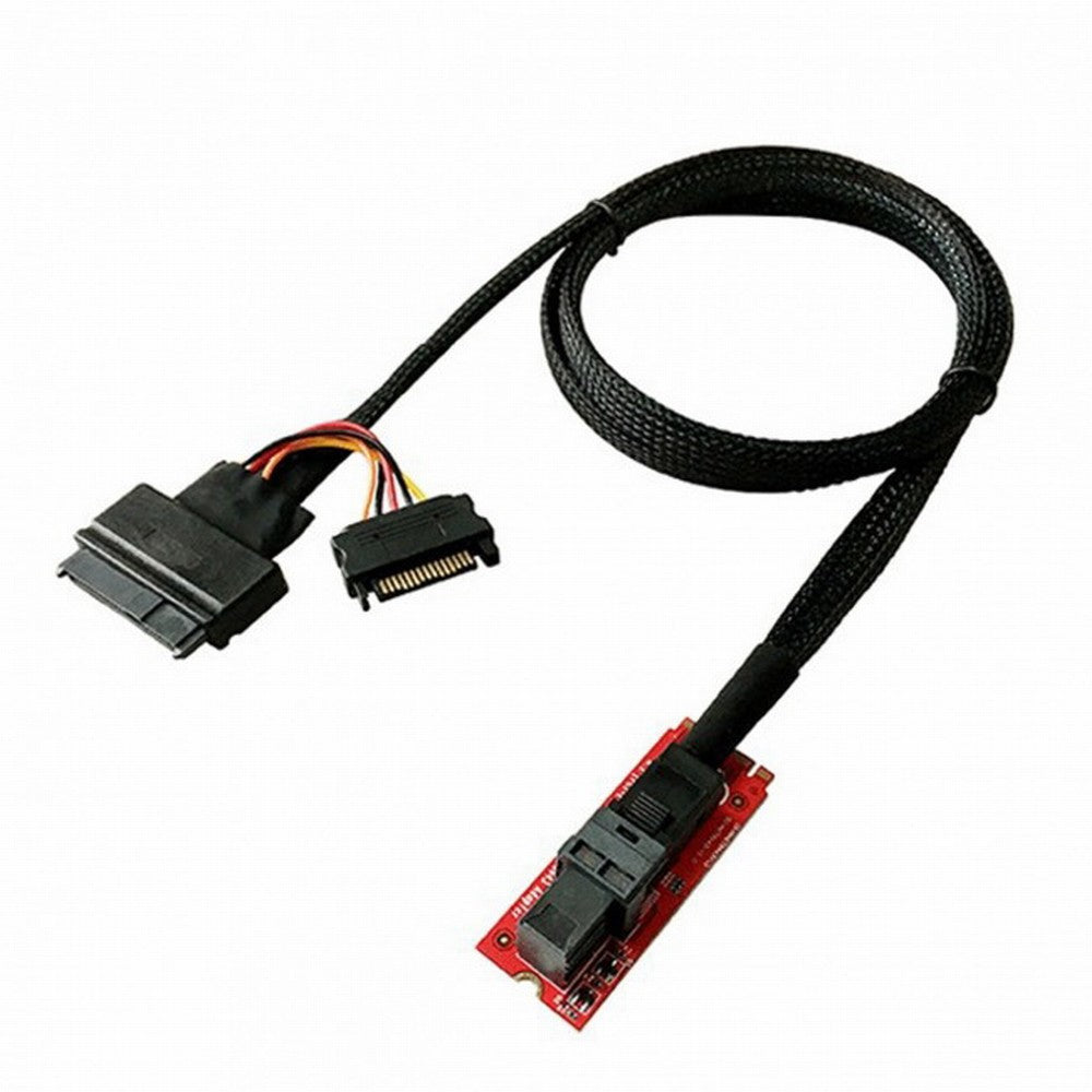 Chenyang M.2 SFF-8643 Card Adapter and U.2 U2 SFF-8639 NVME PCIe SSD Cable PCI-E 3.0 4.0 for Mainboard SSD SF-093+SF-094