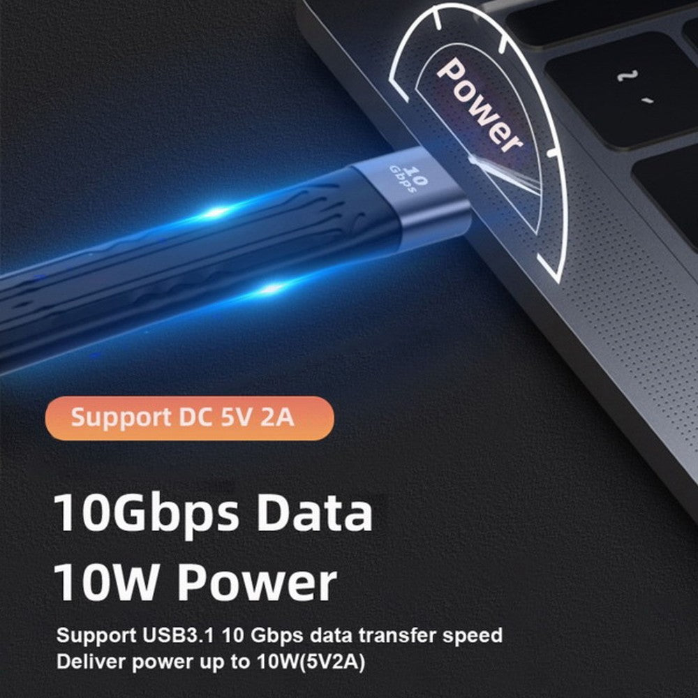 Chenyang 10Gbps USB 3.1 Type A Male to USB3.0 Type A Male Extension Flat Slim FPC Data Cable 13cm for Laptop Desktop U3-001-0.13M