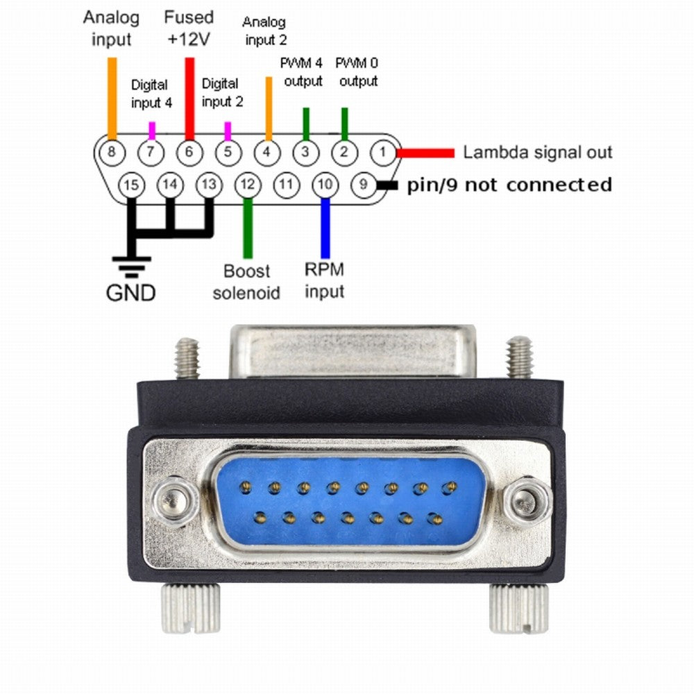 Chenyang DSUB RS232 D-subminiature 15pin Male Nut to Female Screw Extension Adapter DB Connector Up 90 Degree Angled DB-017-UP